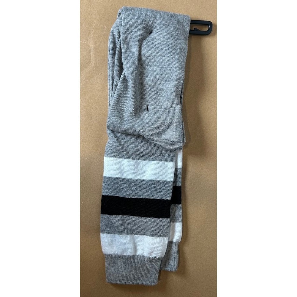 Chinese Laundry Womens Over The Knee Socks Grey Striped Knit Legwear - Picture 2 of 3